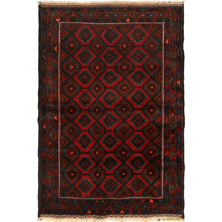 Traditional Baloch Rug 3' 10" x 6' 0" - No. AL99279