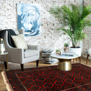 Traditional Baloch Rug 3' 10" x 6' 0" - No. AL99279