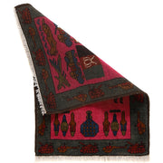 Hand-Knotted Afghan War Carpet 1' 11" x 2' 10" - No. AL86264