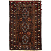 Handmade Baluchi Rug 4' 0" x 6' 1" - No. AL98627
