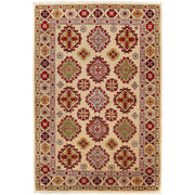 Handmade Kazak Area Rug 4' 0" x 6' 0" - No. AL30271