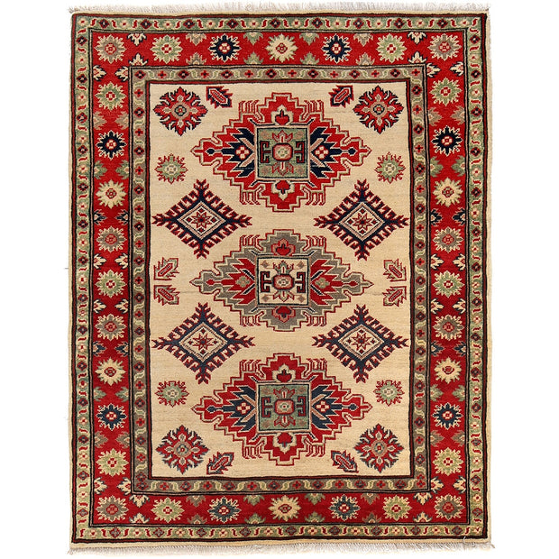 Hand knotted Kazak Rugs 3' 6" x 4' 6" - No. AL42834