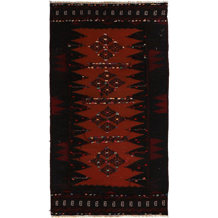 Flatweave Table Sheet Runner 2' 7" x 4' 11" - No. AL93242