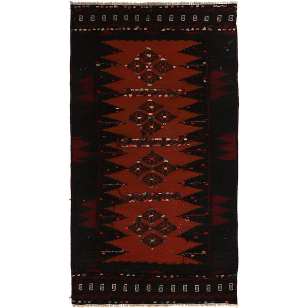 Flatweave Table Sheet Runner 2' 7" x 4' 11" - No. AL93242