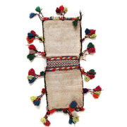 Handmade Saddle Bag Carpet 1' 1" x 2' 11" - No. AL15366