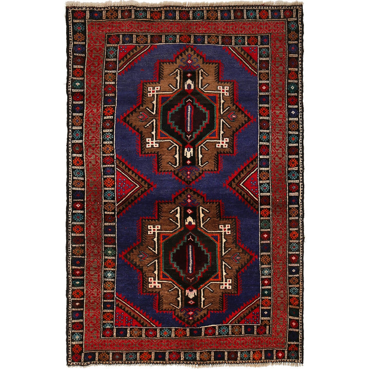 Handmade Baluchi Rug 3' 10" x 6' 0" - No. AL39081