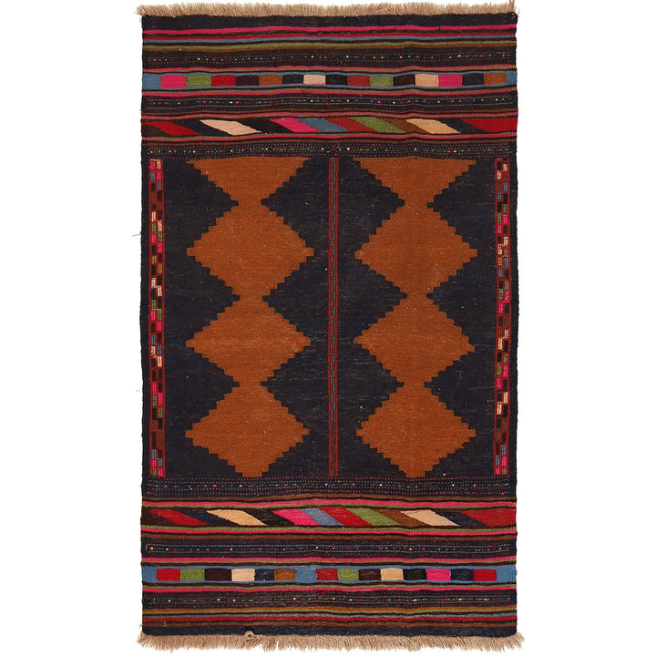 Handmade Table Sheet Kilim Runner 3' 1" x 5' 1" - No. AL74267