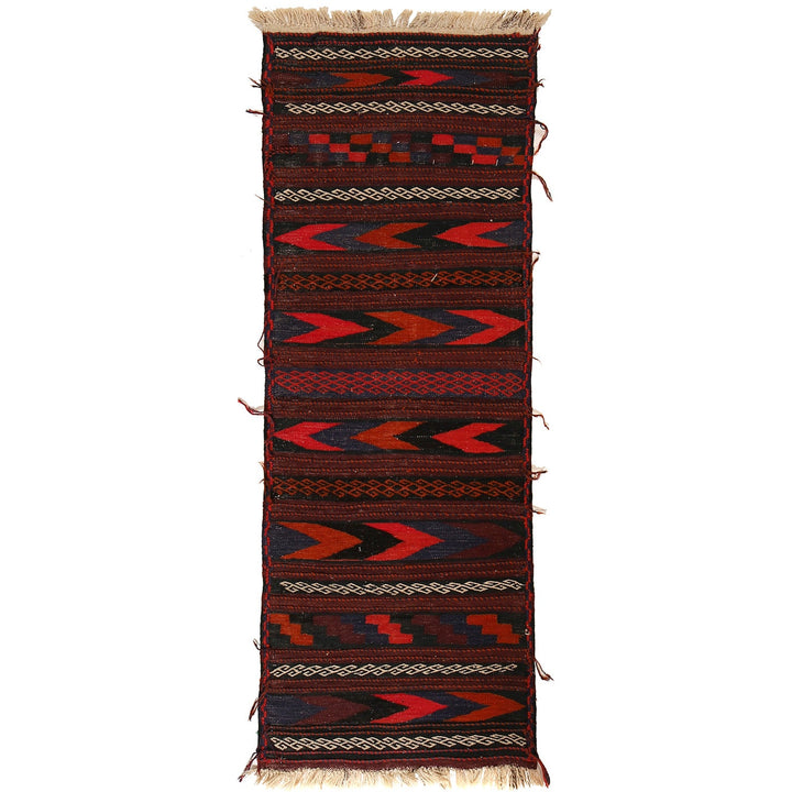 Flatweave Table Sheet Runner 2' 0" x 5' 7" - No. AL91247