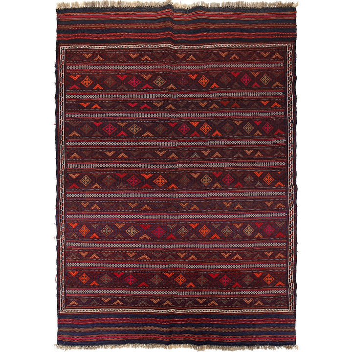 Afghan Laghari Kilim 4' 9" x 7' 1" - No. AL99650
