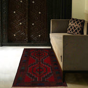 Multi Color Baluchi Rug 2' 9" x 4' 11" - No. AL18222