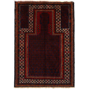 Handmade Prayer Rug 3' 1" x 4' 5" - No. AL20619