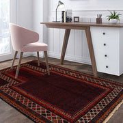 Handmade Prayer Rug 3' 1" x 4' 5" - No. AL20619