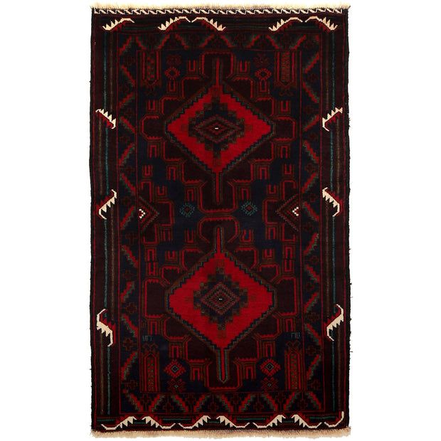 Handmade Balochi Rug 2' 11" x 4' 9" - No. AL44927