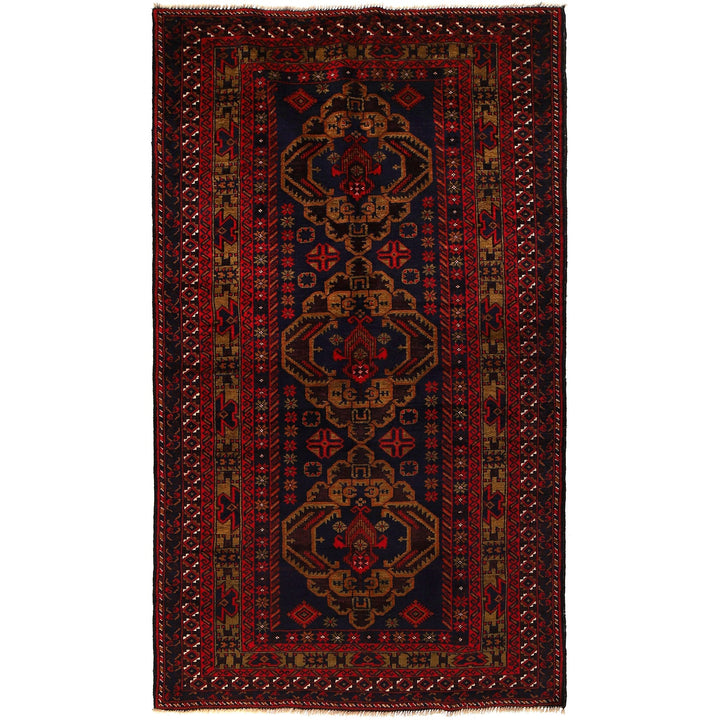 Handmade Baluchi Rug 4' 0" x 6' 9" - No. AL57918