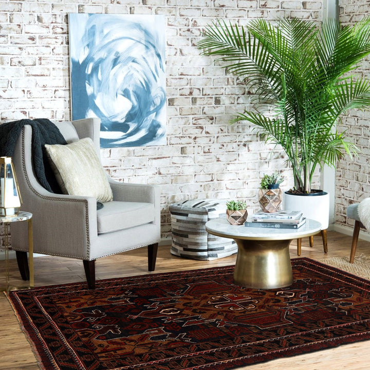 Handmade Baluchi Rug 4' 0" x 6' 3" - No. AL92533