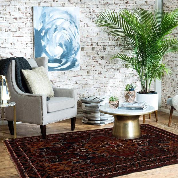 Handmade Baluchi Rug 4' 0" x 6' 3" - No. AL92533