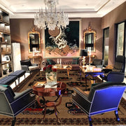 Afghan War Rug – Military Design 6' 5" x 8' 9" - No. AL16196