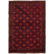 Hand Knotted Baluchi Rug 4' 1" x 6' 1" - No. AL60235
