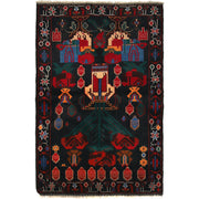 Handmade Balochi Rug 3' 0" x 4' 9" - No. AL26084