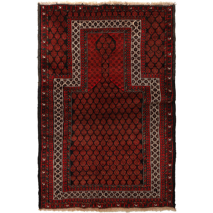 Fine Quality Prayer Rug 2' 10" x 4' 4" - No. AL46501
