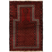 Fine Quality Prayer Rug 2' 10" x 4' 4" - No. AL46501