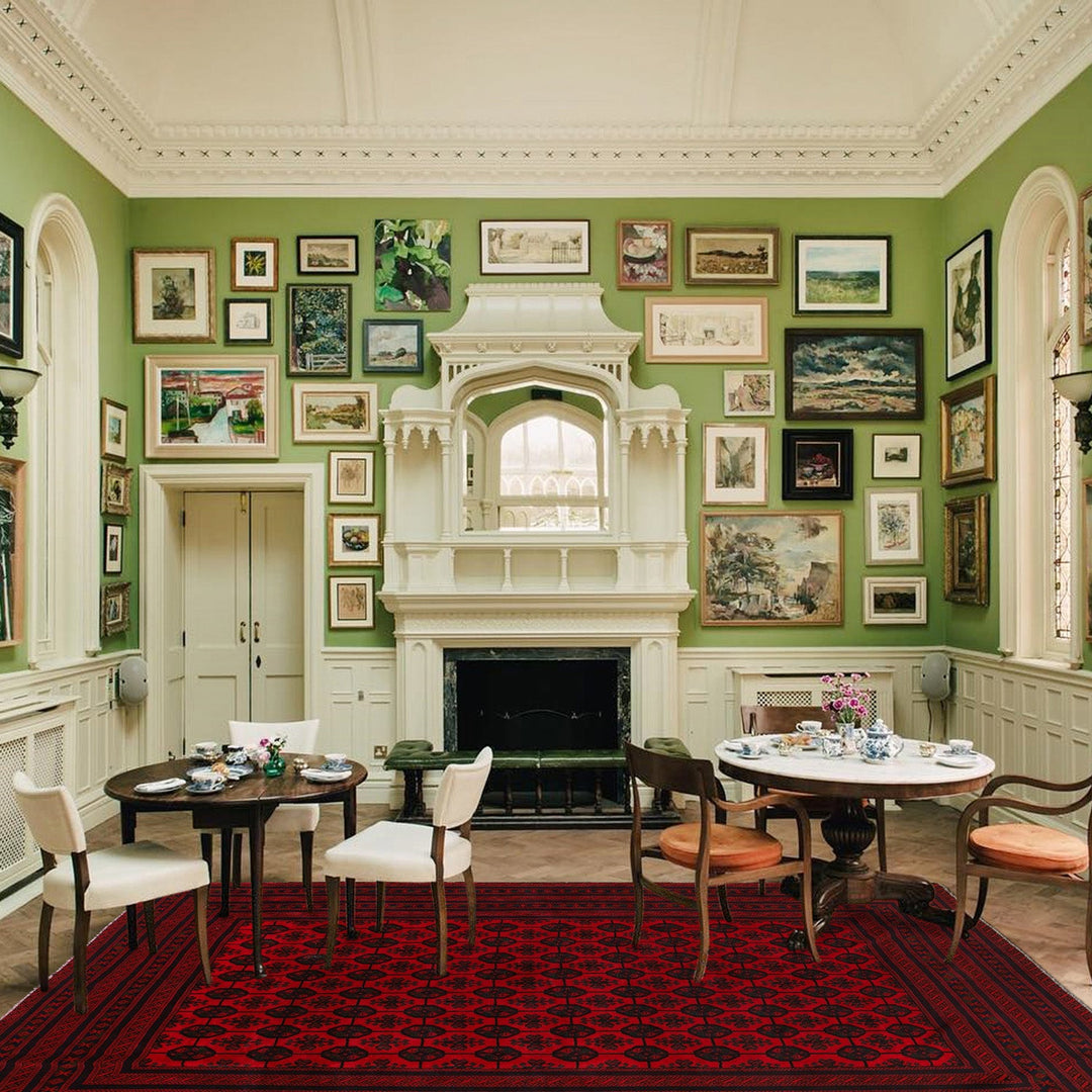 Handmade Baluchi Rug 9' 1" x 12' 2" - No. AL77770