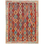 Handmade Turkish Design Wool Kilim 8' 4" x 11' 2" - No. AL39705