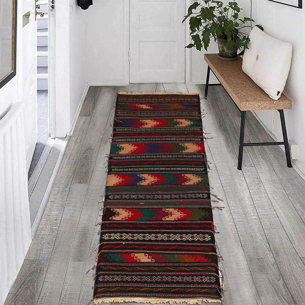 Flatweave Table Sheet Runner 2' 1" x 5' 10" - No. AL71405