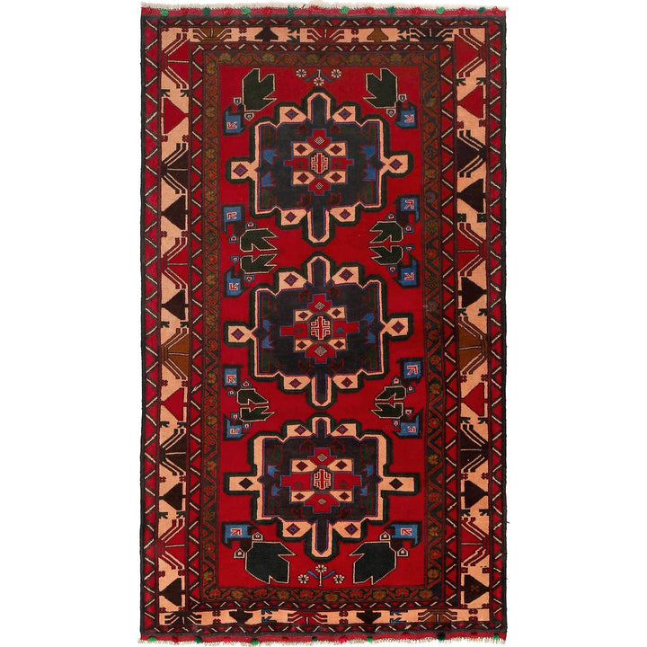 Tribal Baloch Rug 4' 2" x 7' 2" - No. AL78885
