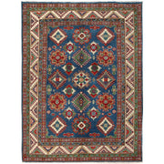 Blue Color Kazak Rug 5' 9" x 7' 7" - No. AL77406