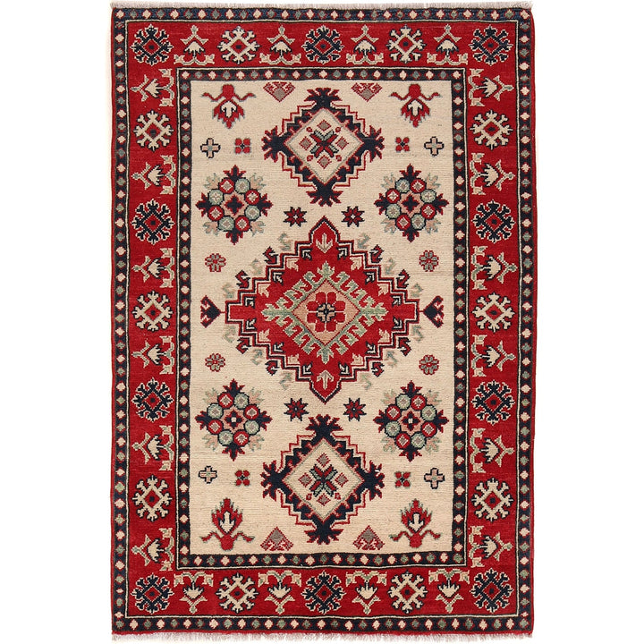 Oriental Kazak Rug 3' 4" x 5' 1" - No. AL34490