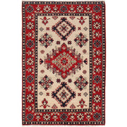 Oriental Kazak Rug 3' 4" x 5' 1" - No. AL34490