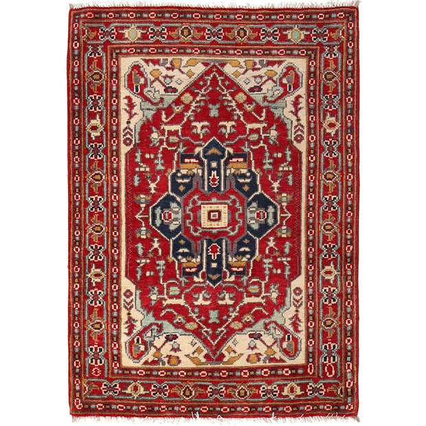 Hand knotted Kazak Rugs 2' 10" x 3' 10" - No. AL27673