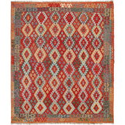 Hand Made Afghan Kilim 8' 4" x 9' 11" - No. AL77391