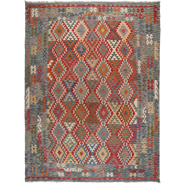 Hand Knotted Flatweave Kilim 8' 6" x 11' 5" - No. AL83944