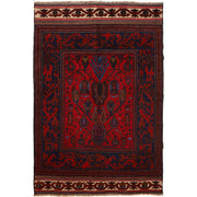 Traditional Baloch Rug 3' 10" x 5' 9" - No. AL11432