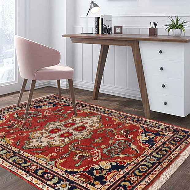 Hand knotted Kazak Rugs 2' 11" x 3' 10" - No. AL31640