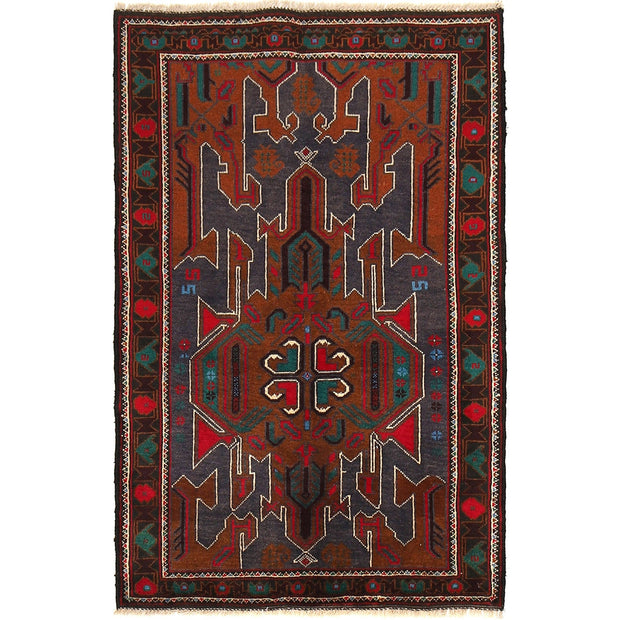 Baluch Small Size Rug 2' 11" x 4' 5" - No. AL93380