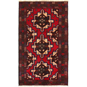 Baluch Small Size Rug 2' 11" x 4' 11" - No. AL91926