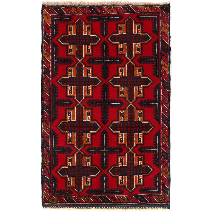 Baluch Small Size Rug 3' 1" x 4' 9" - No. AL10468