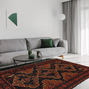 Hand Knotted Baluchi Rug 4' 0" x 6' 2" - No. AL89904