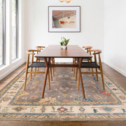 Turkish Design Oushak Rug 8' 10" x 11' 7" - No. AL99241