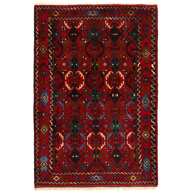 Tribal Baloch Rug 2' 10" x 4' 5" - No. AL56093