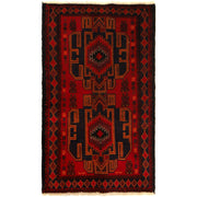 Tribal Baloch Rug 2' 10" x 4' 11" - No. AL16128