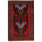 Tribal Baloch Rug 2' 10" x 4' 6" - No. AL55385