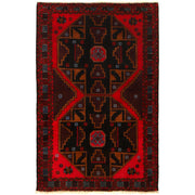 Red Baluchi Rug 3' 0" x 4' 5" - No. AL32122