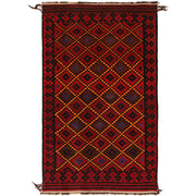 Afghan Vintage Kilim 5' 7" x 9' 1" - No. AL76746