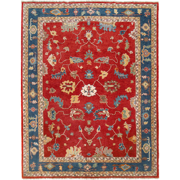 Turkish Design Oushak Rug 9' 2" x 11' 7" - No. AL18796