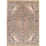 Hand Knotted Persian Heriz Area Rug 6' 7" x 9' 7" - No. AL34592