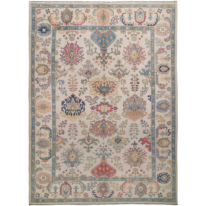 Modern Oushak Carpet 9' 11" x 13' 7" - No. AL42133